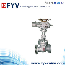 API6d/600 Cast Steel Electric Actutor Gate Valve